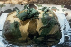 Camouflage Cake